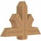 Ekena Millwork Redmond Smooth Timber Gable Bracket, Western Red Cedar, 36"W x 24"H x 5 1/2"D x 5 1/2"F, 16/12 Pitch GBW036X24X0606RED00SWR - alternate 2